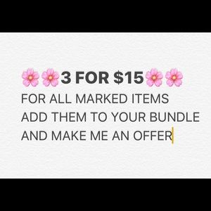 🌸🌸BUNDLE AND SAVE🌸🌸